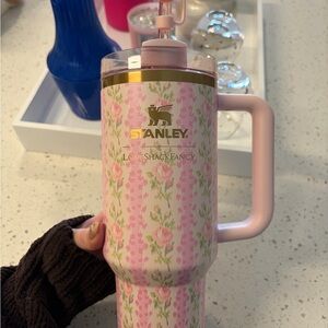 Stanley x LoveShackFancy 40 oz Pink Floral Tumbler